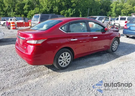 2013 Nissan Sentra S/Sv/Sr/Sl z USA, uszkodzony, nr VIN 3N1AB7AP1DL753275